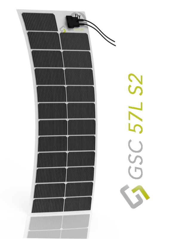 Mono flexible solar panel: GSC 57L S2