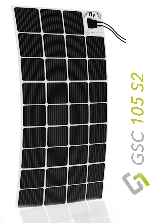 Mono flexible solar panel: GSC 105 S2