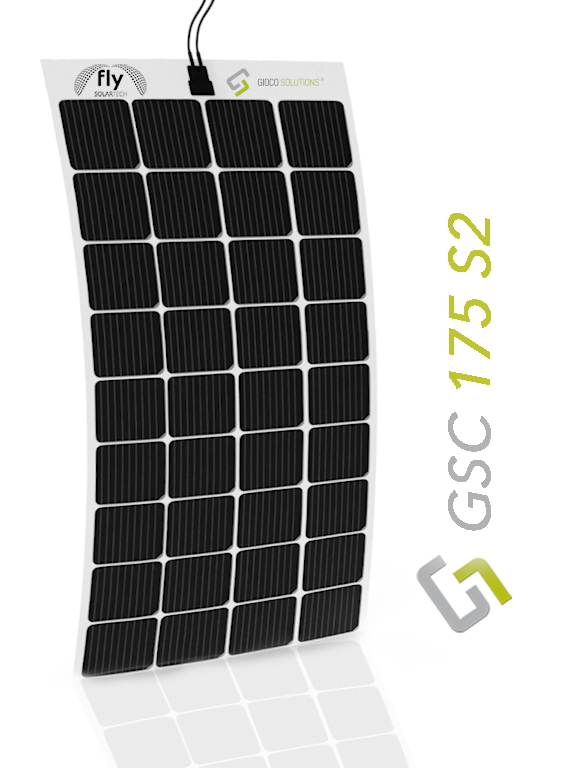 Mono flexible solar panel: GSC 175 S2